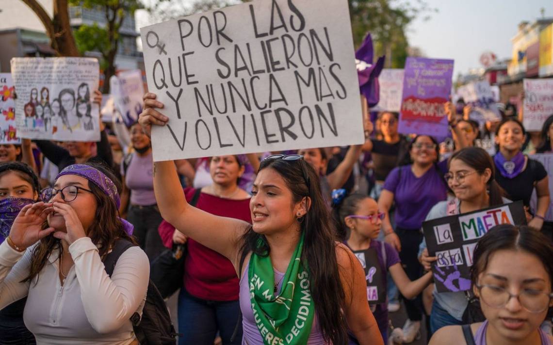 8 de Marzo colectivos feministas toman las calles para exigir